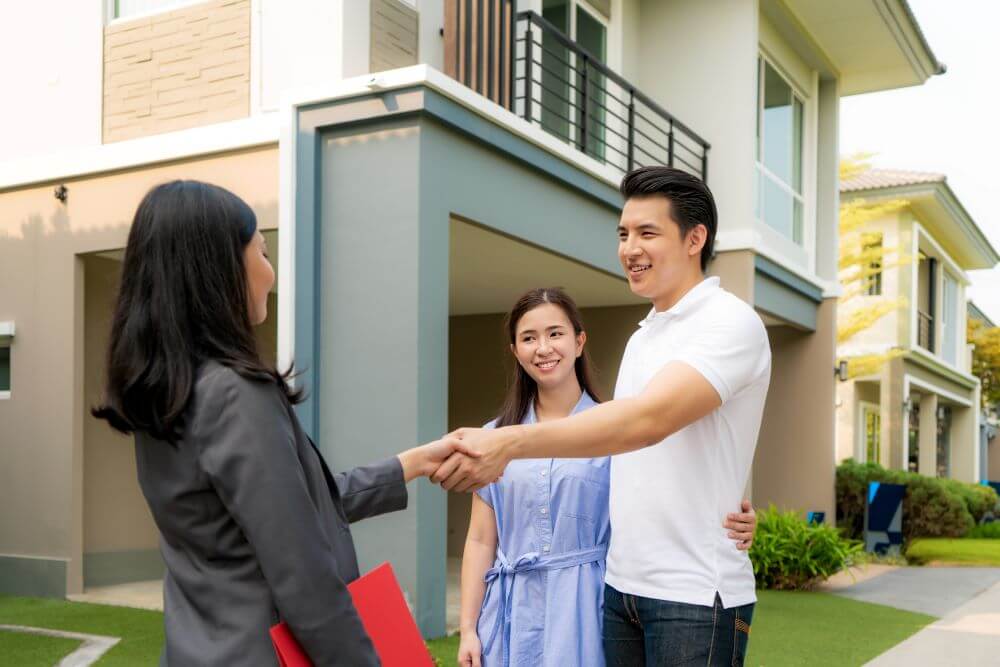 The neighborhood buying rental property